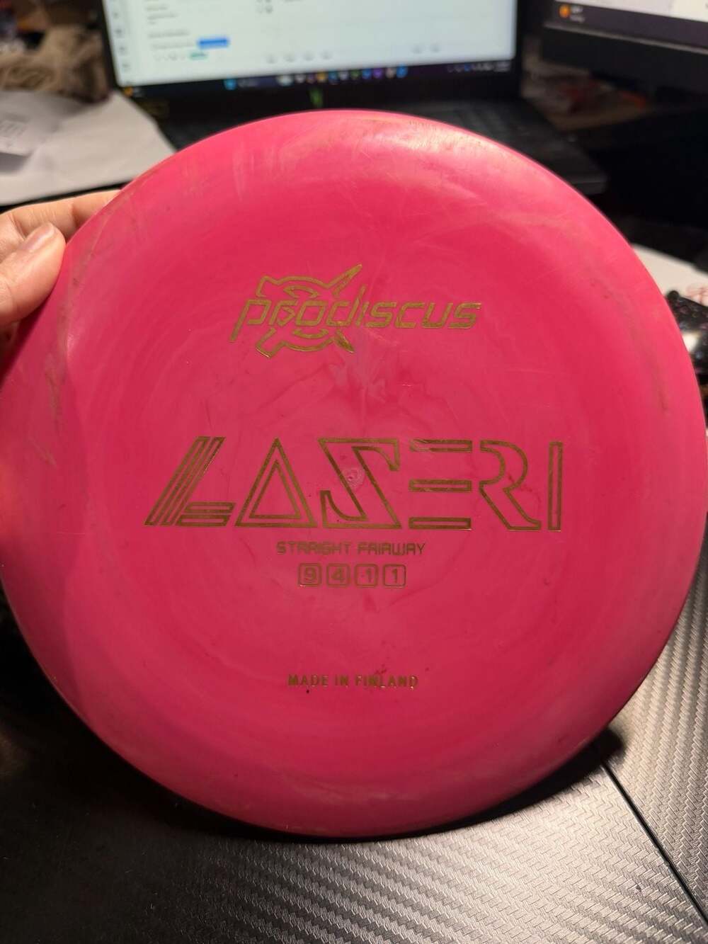 Prodiscus Laseri Straight Fairway Driver Disc Golf Disc 166g